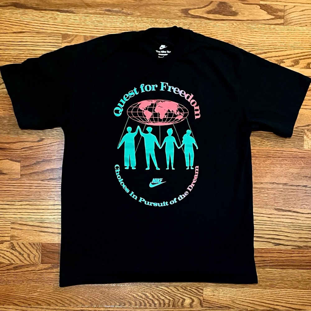 *SOLD* Nike Quest for Freedom Shirt